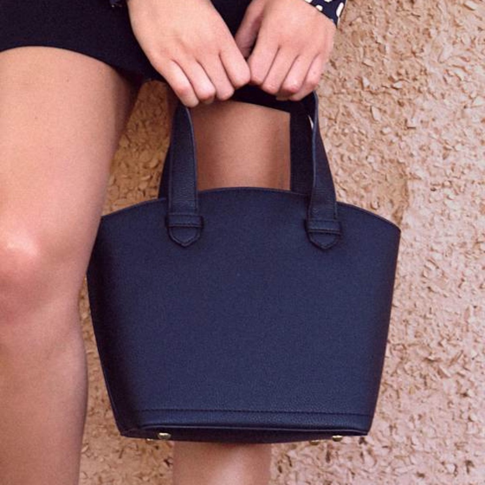 Lulus Thea Black Bowler Bag
